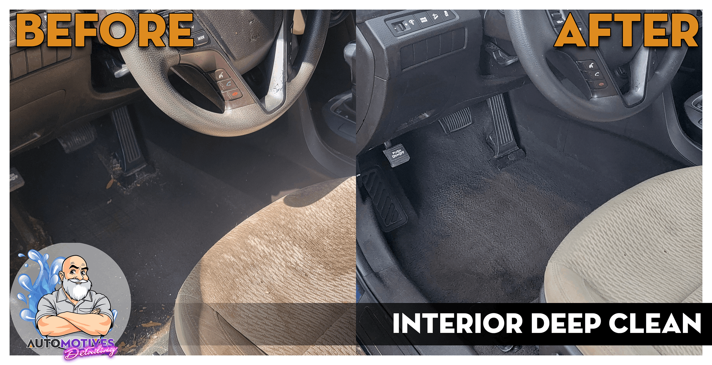 Before/After Interior Deep Clean