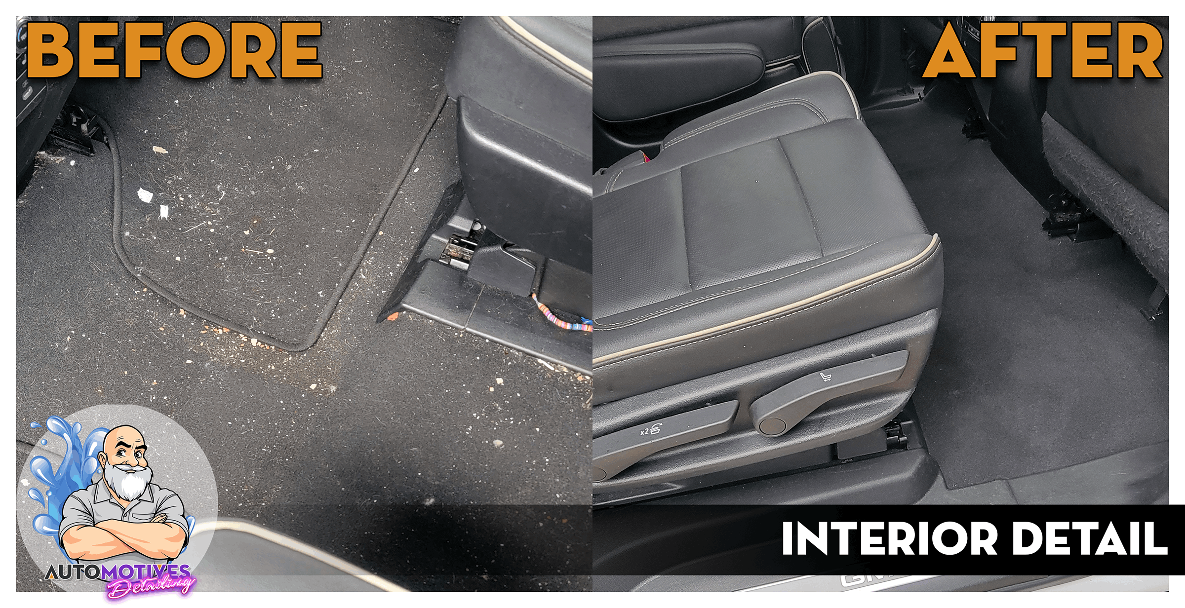 Before/After Interior Detail